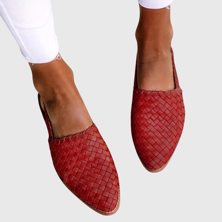 Maeve | Vevet Spidsede Flats
