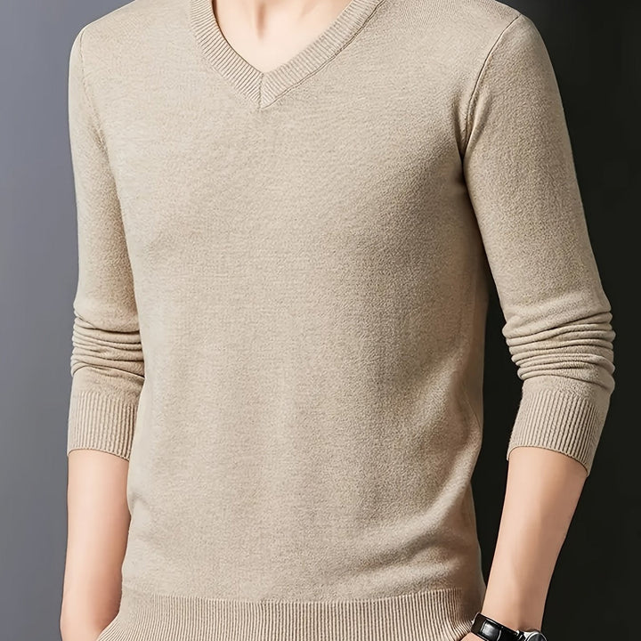Ellis | Raffineret V-Hals Sweater