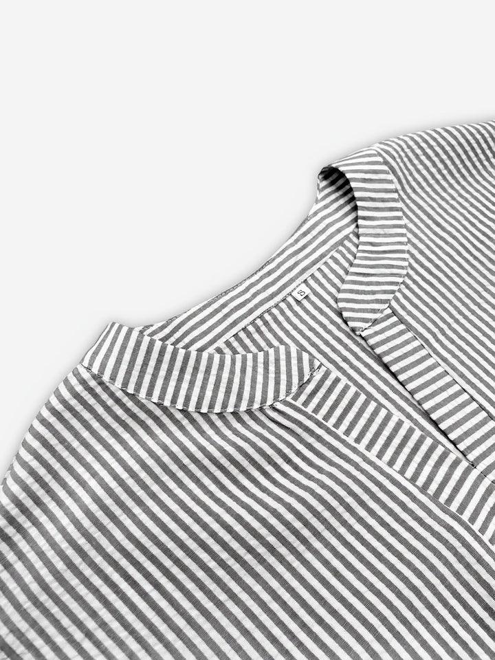 Marina | Let Stribet Strand Cover-Up