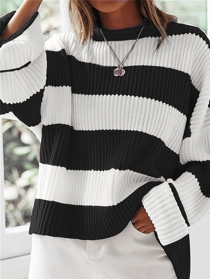 Ivy | Afslappet Farveblok Sweater