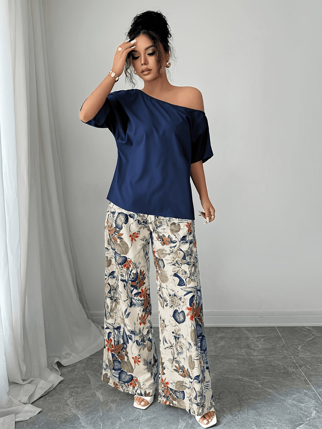 Estella | Off-Shoulder To-Delt Sæt