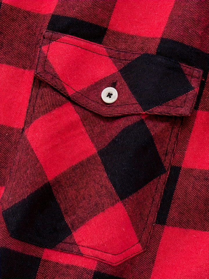 Miles | Klassisk Tjekket Flannel Skjorte