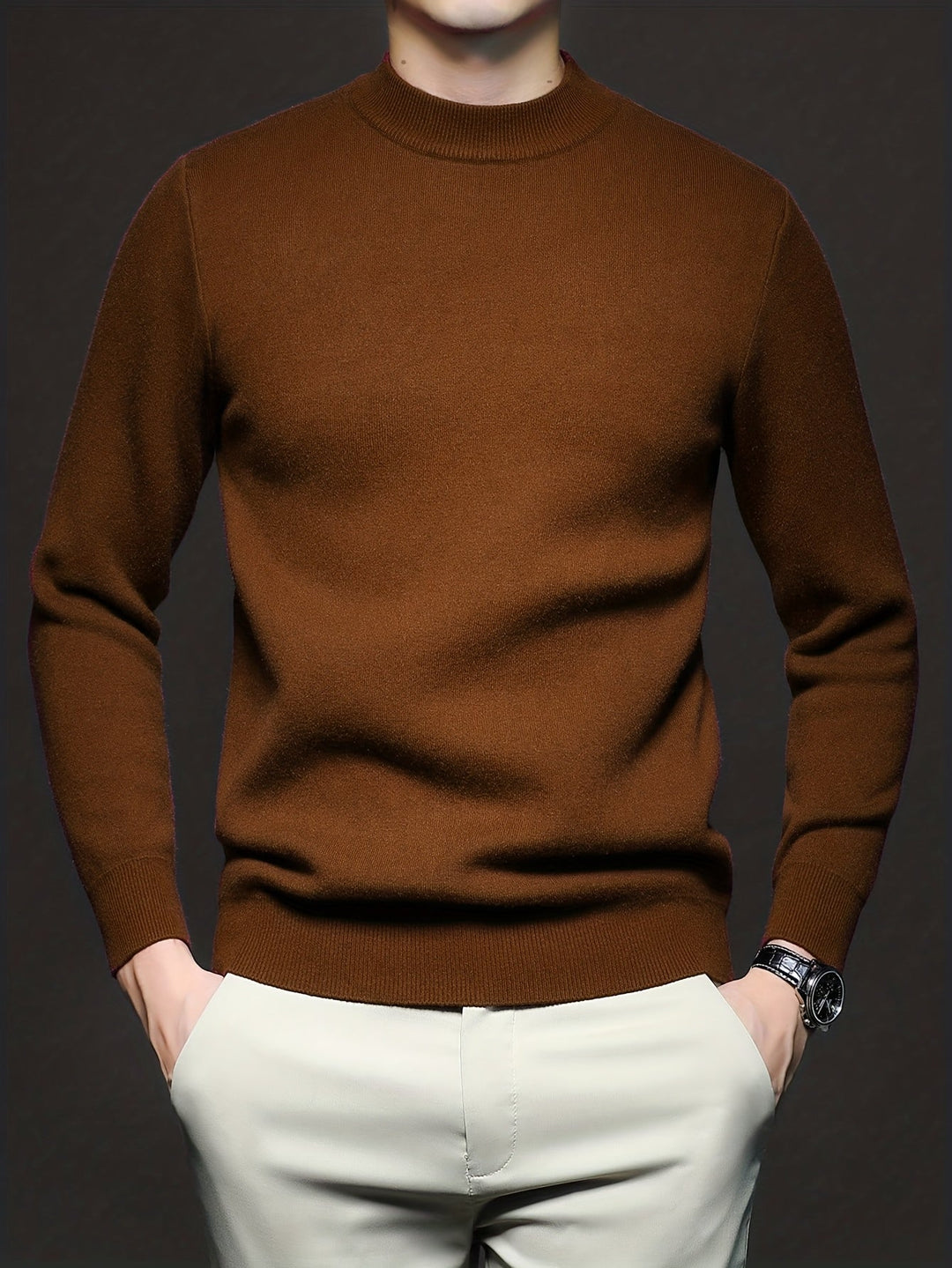 Russell | Forfinet Mock-Neck Sweater