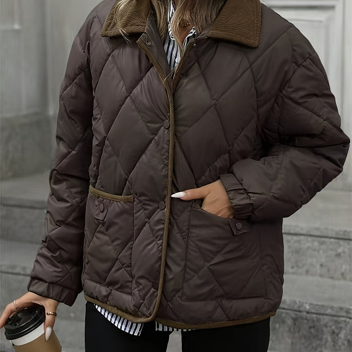 Imogen | Diamantquiltet Polstret Jakke