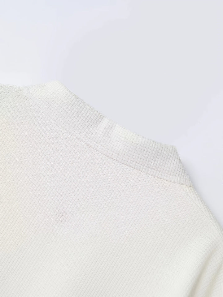 Cameron | Tekstureret Zip Jakke