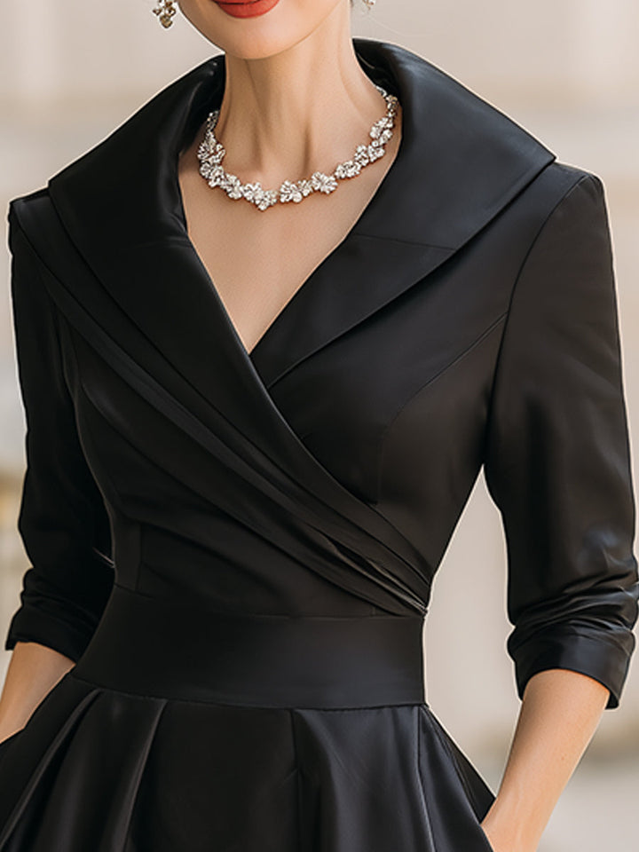 Coraline | Elegant V-hals Aftenkjole