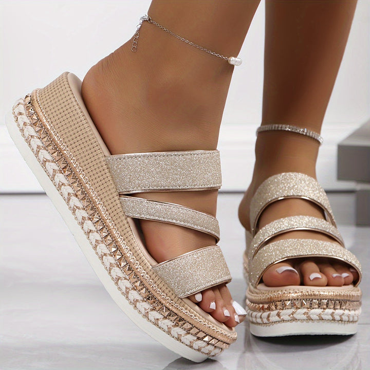 Layla | Premium Komfortabel Wedge Sandal