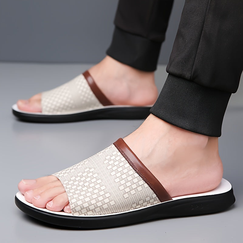 Elliot | Vævede Slide Sandaler