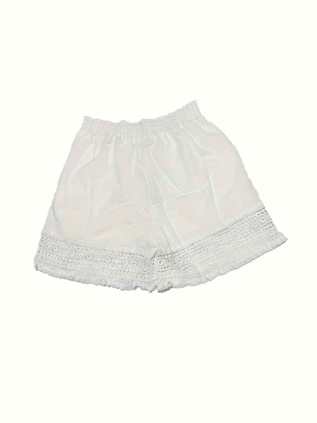 Rosmarin | Lace-Trim Papirpose Shorts