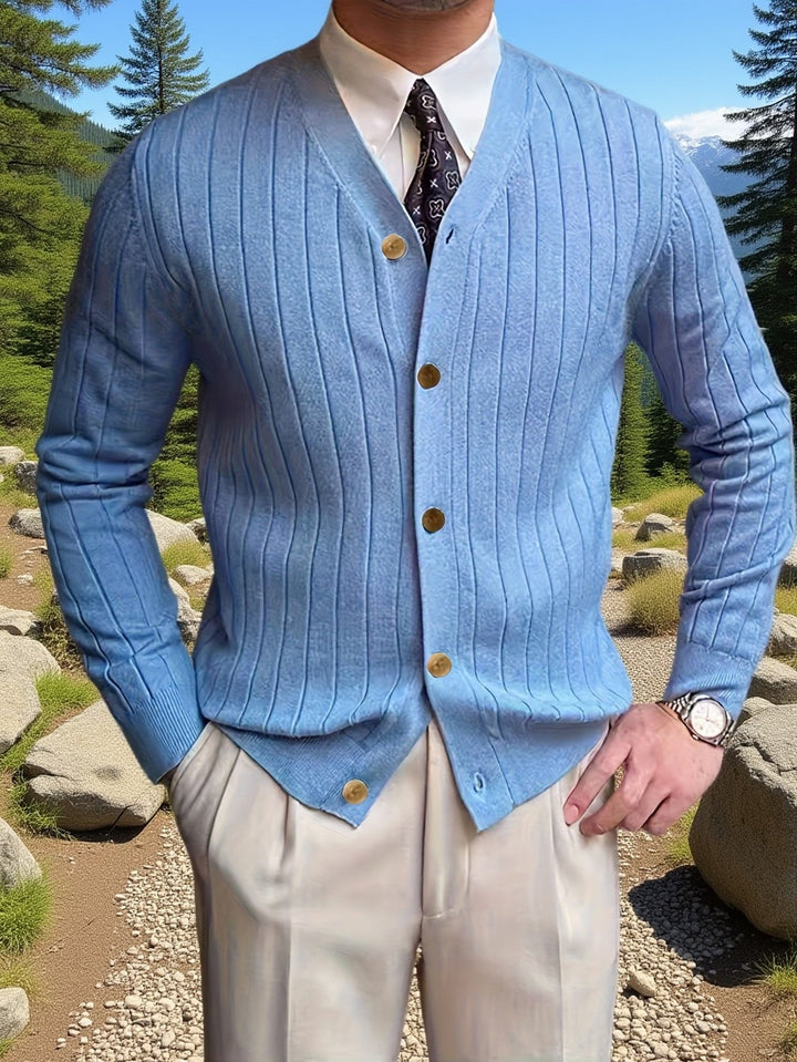 Arthur | Ribbede Knappede Cardigan