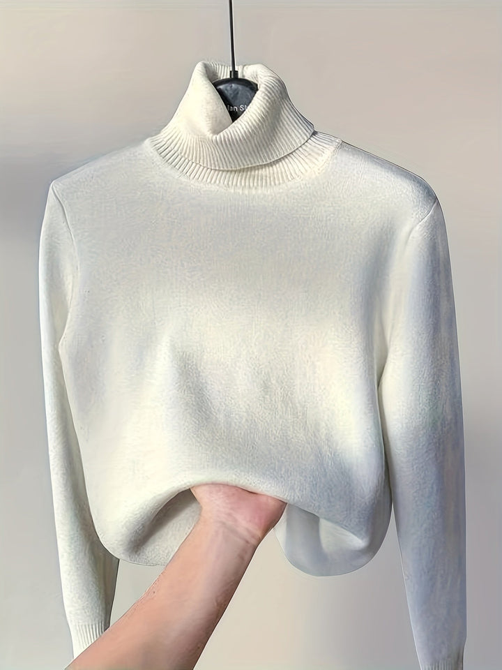 Selena | Cozy Lined High-Neck Sweater