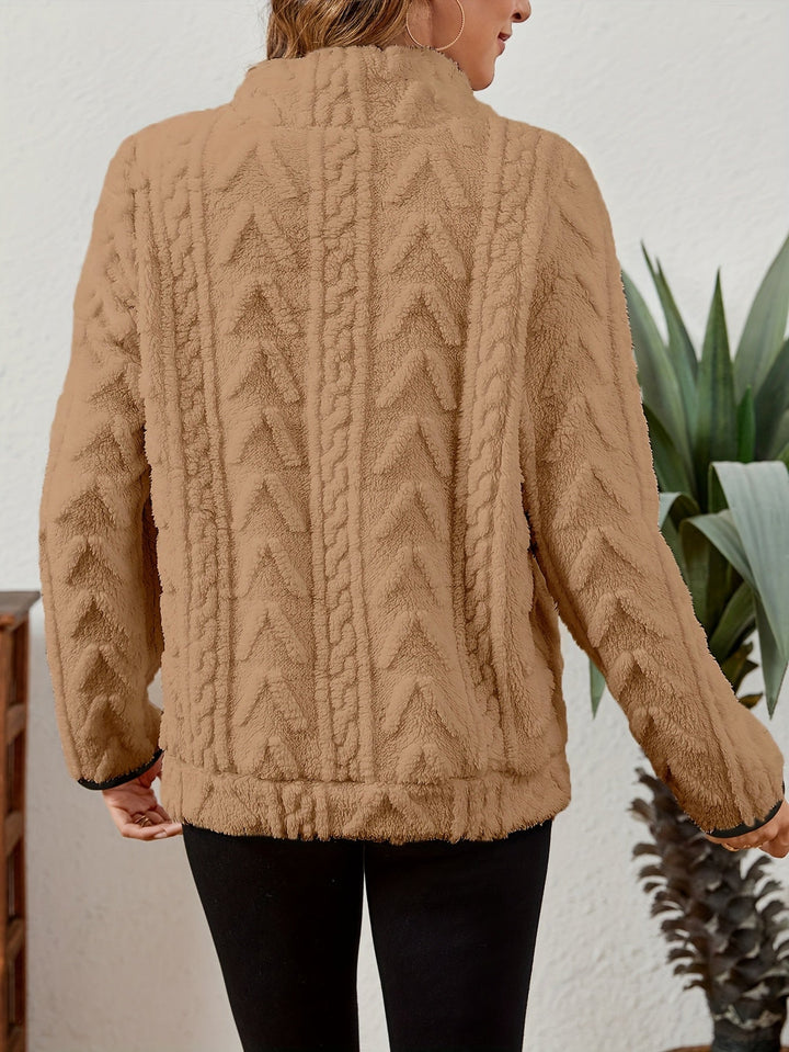 Delilah | Cozy Half-Zip Pullover