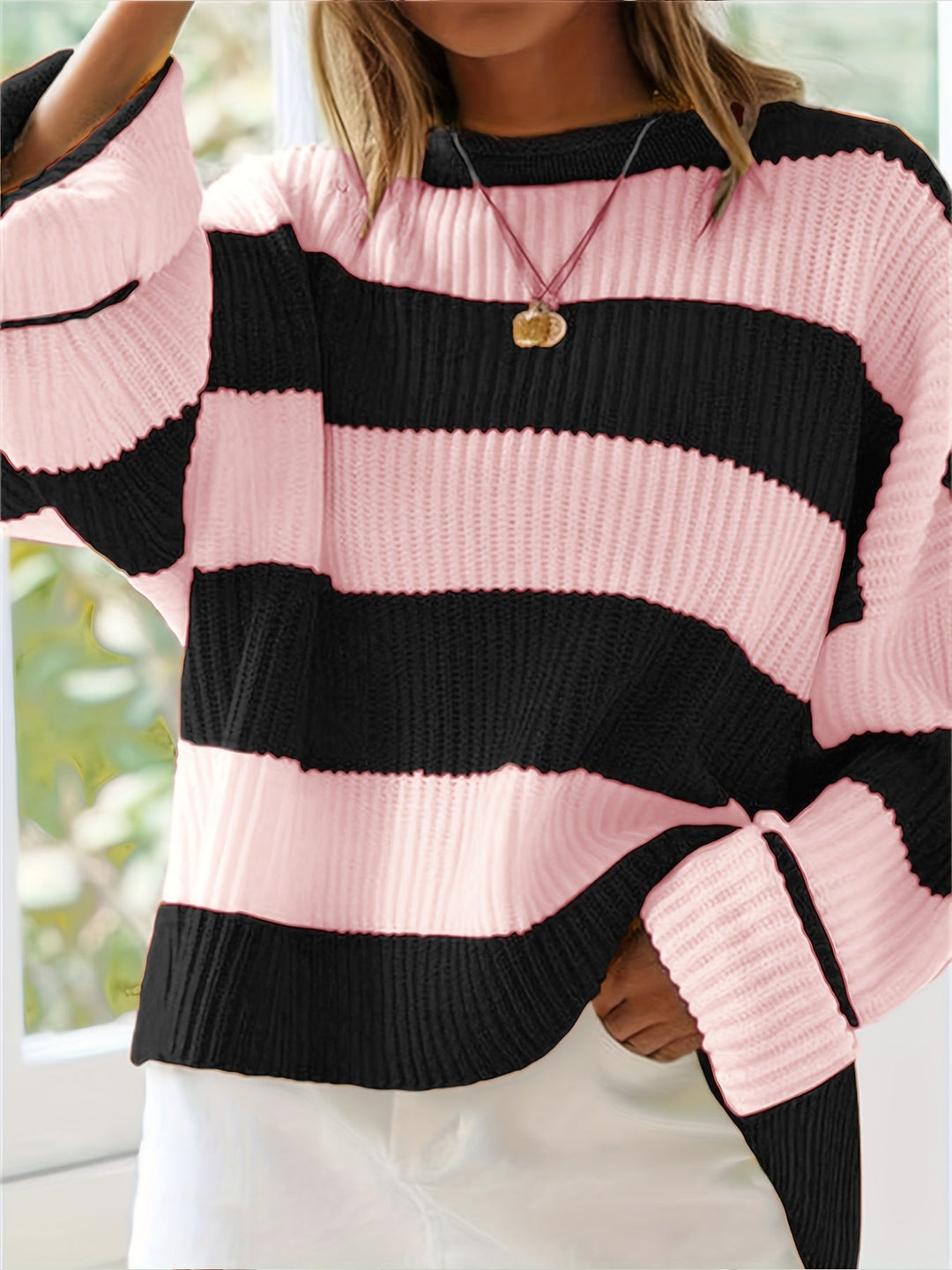 Ivy | Afslappet Farveblok Sweater