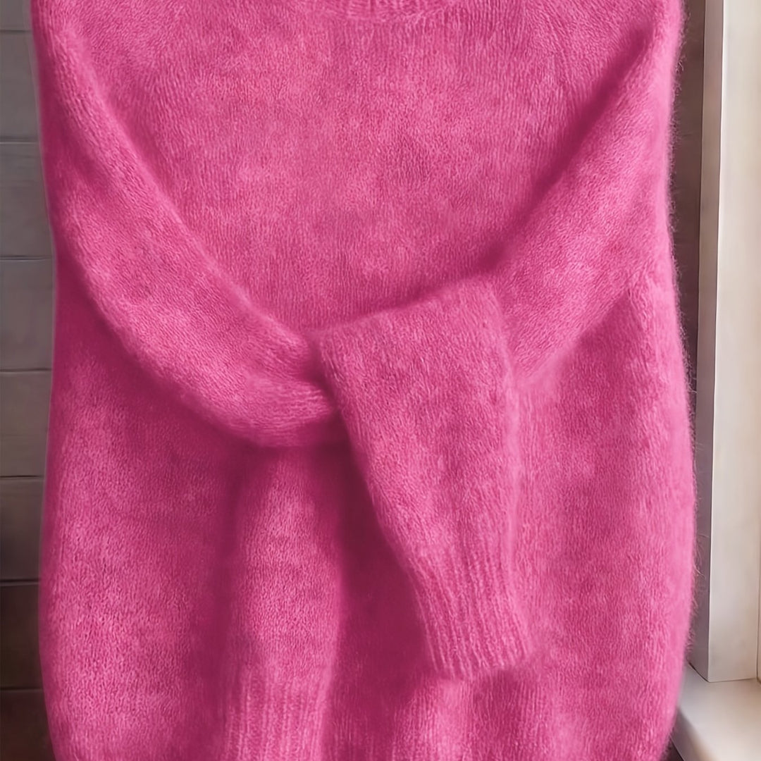Sabine | Blød Rund-Hals Sweater
