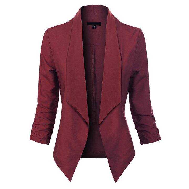 Penelope | Åben-Front Draperet Blazer