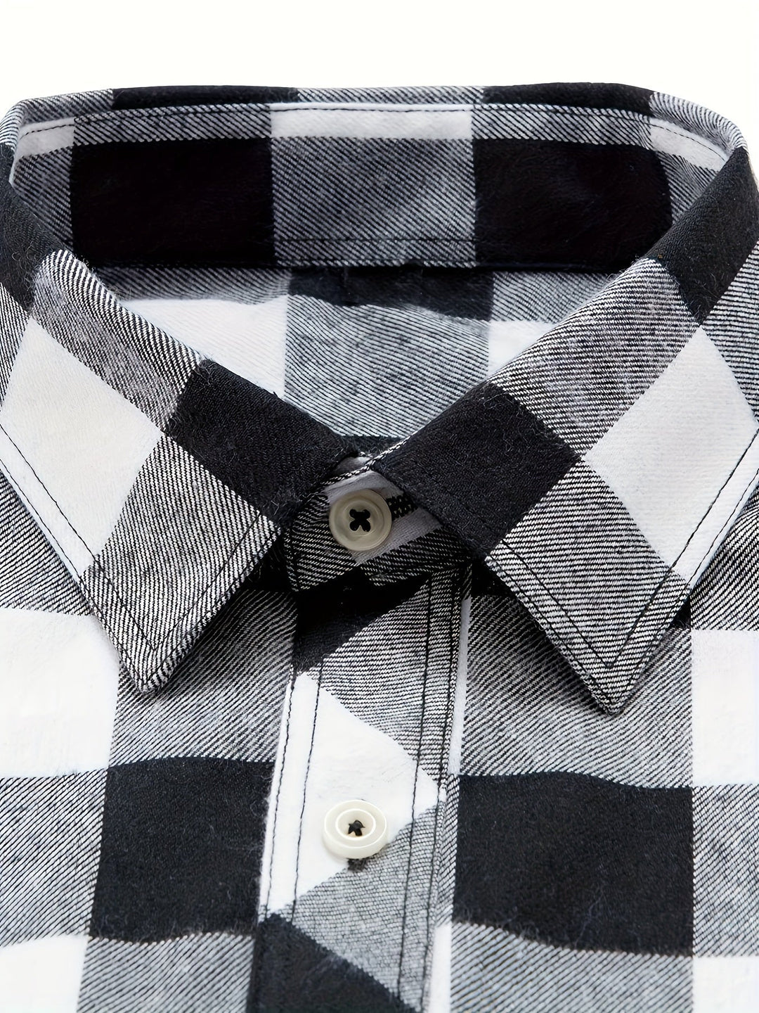 Miles | Klassisk Tjekket Flannel Skjorte