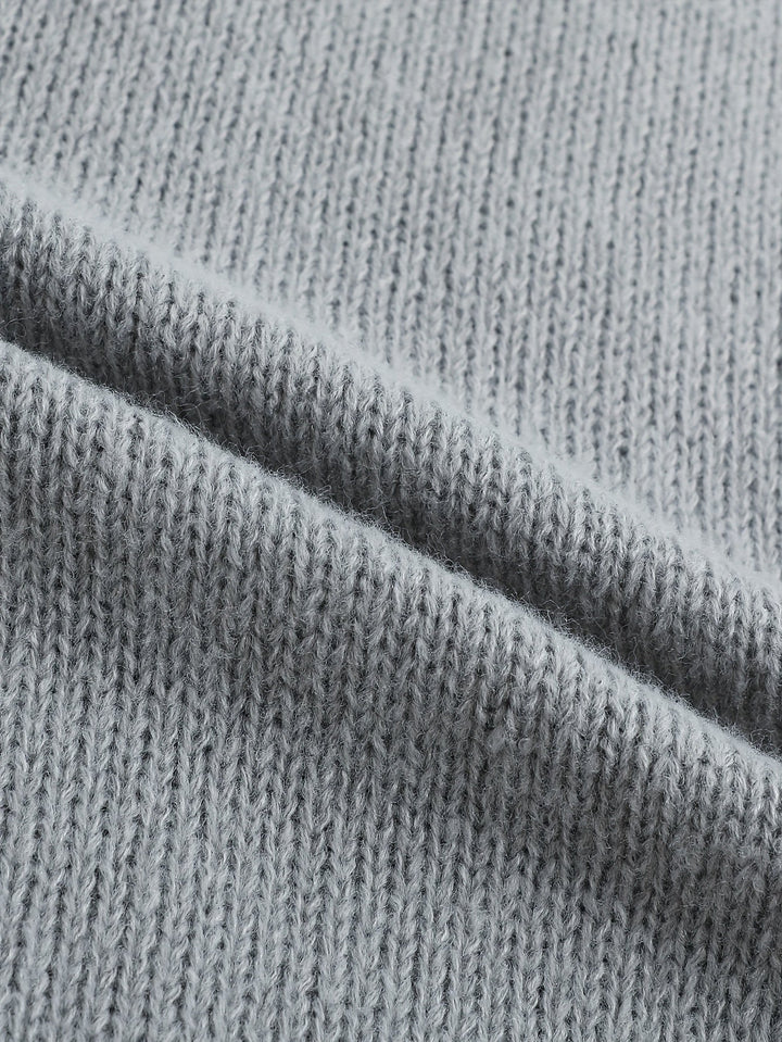 Gideon | Kabelstrikket V-hals Sweater Vest