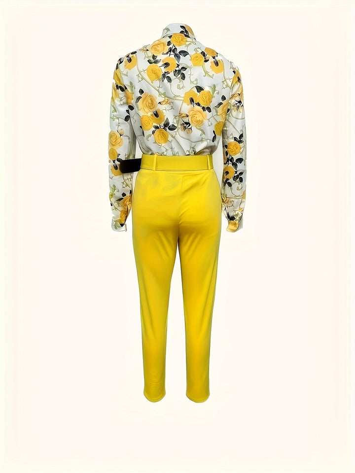 Susanna | Elegant Blomster To-Delt Sæt