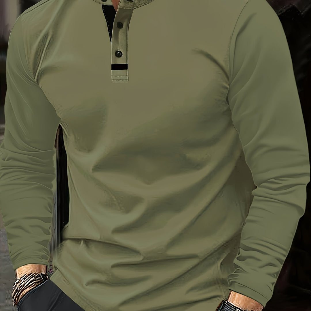 Jasper | Raffineret Langærmet Henley
