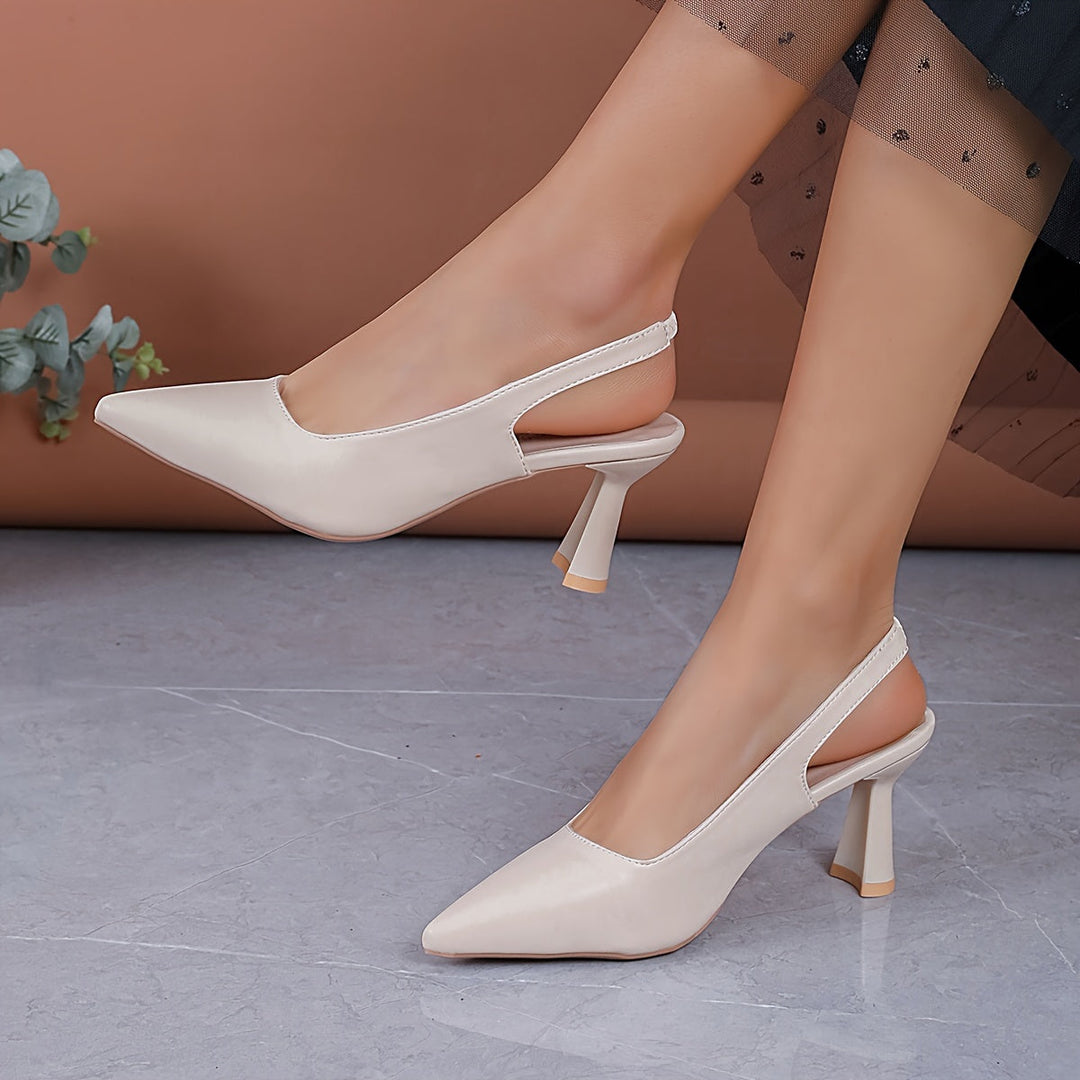 Sophia | Elegant Slingback Spidse Hæle