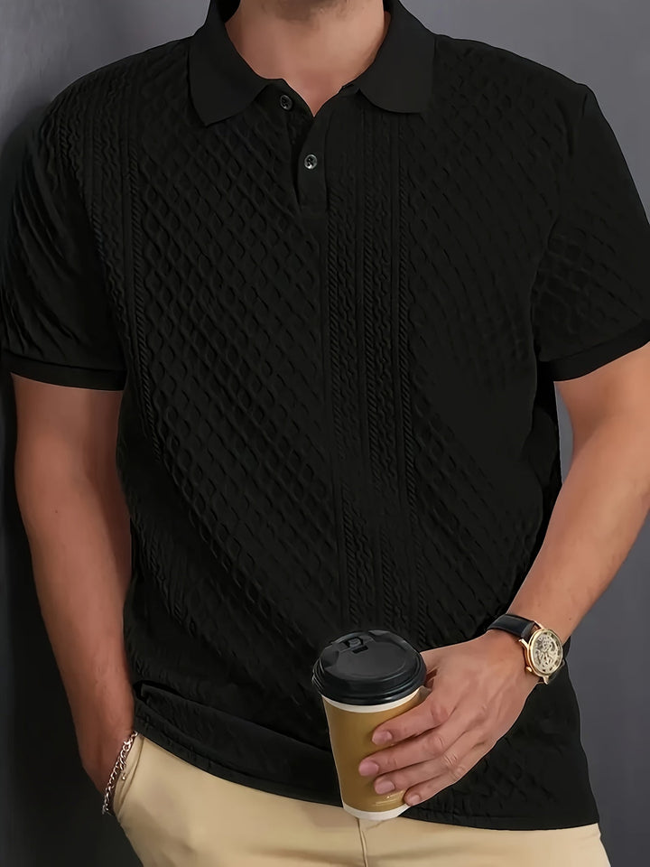 Nathaniel | Raffineret Tekstureret Polo
