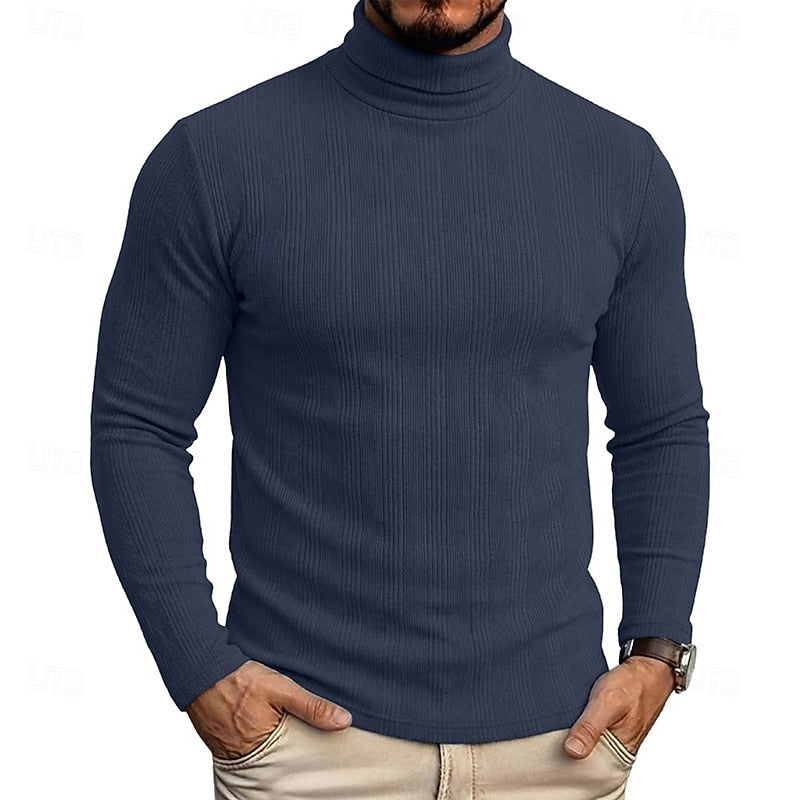 Rowan | Teksturert Turtleneck