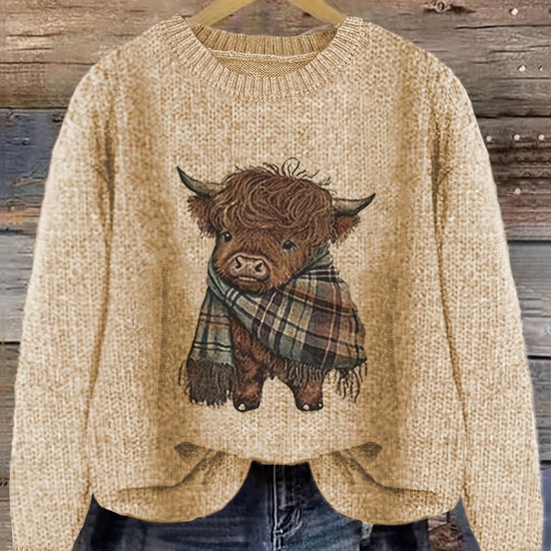 Gretchen | Cozy Crewneck Sweater