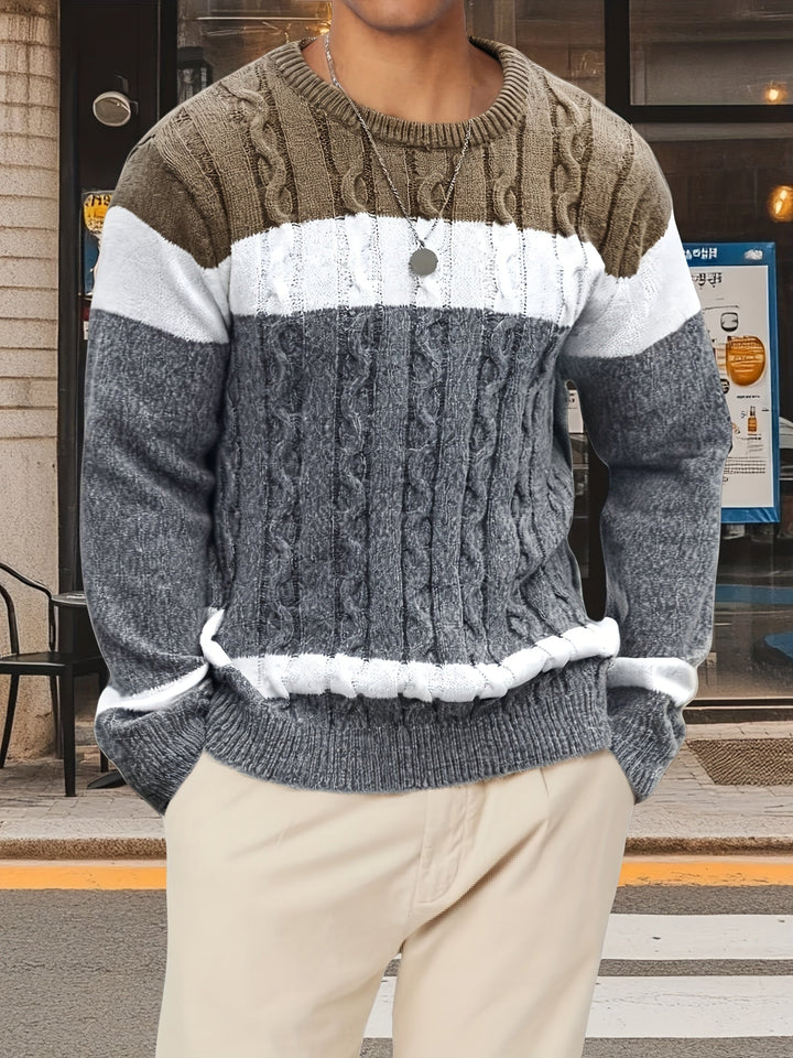 Mason | Klassisk Kabelstrik Pullover