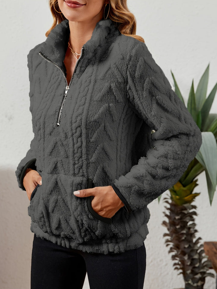 Delilah | Cozy Half-Zip Pullover