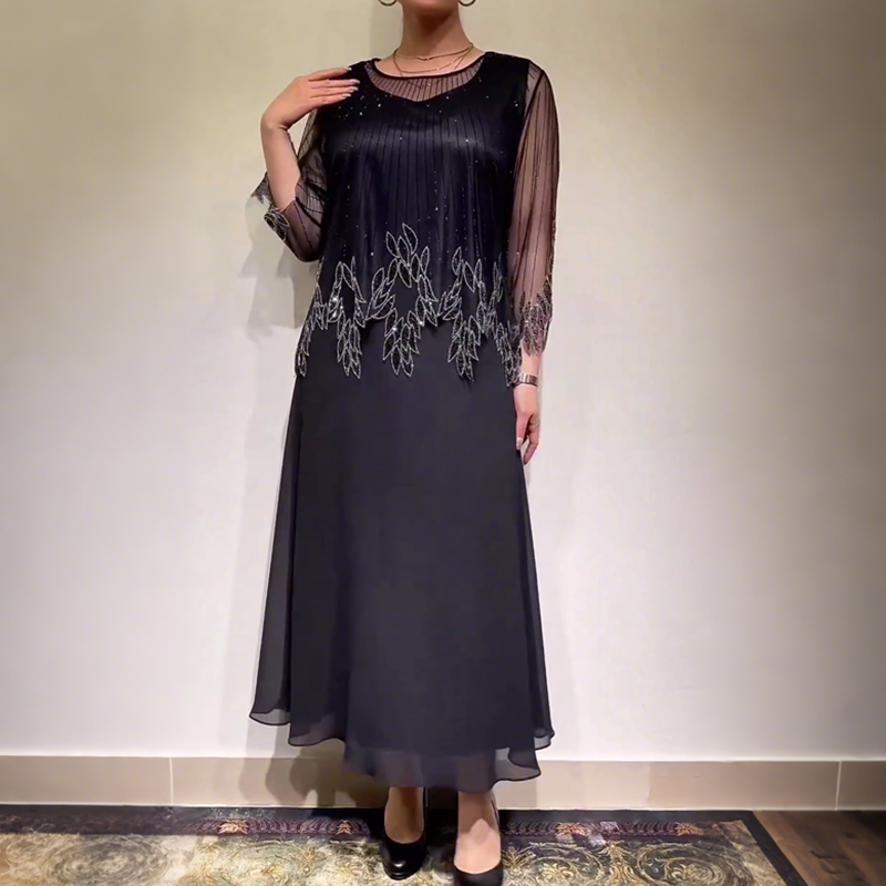 Ava | Stilfuld Casual Midi Kjole