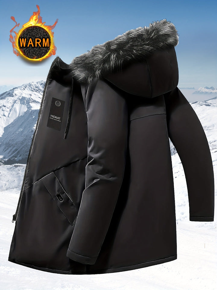 Lincoln | Hætte Mid-Length Parkajakke