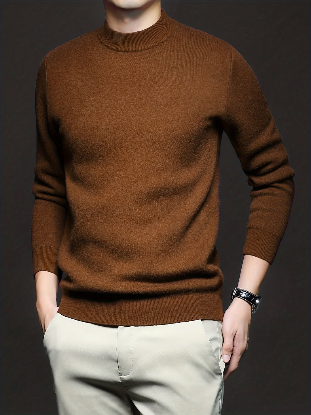 Everett | Raffineret Højhalset Sweater