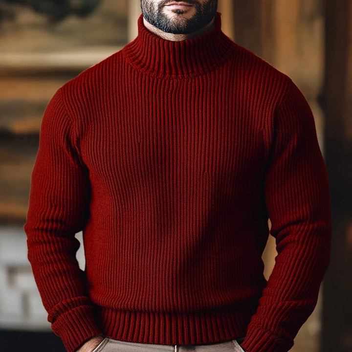 Jonathan | Ribbet Turtleneck Sweater