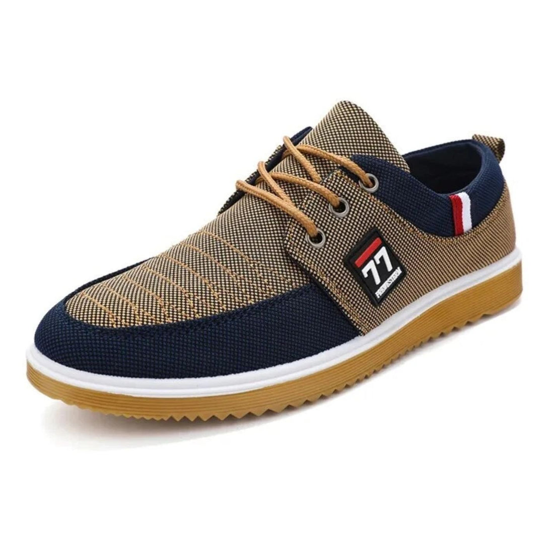Garrett | Orthopædiske Canvas Snøresko