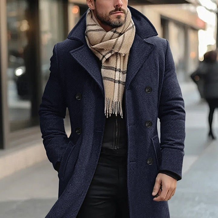 Malcolm | Raffineret Dobbeltradet Frakke