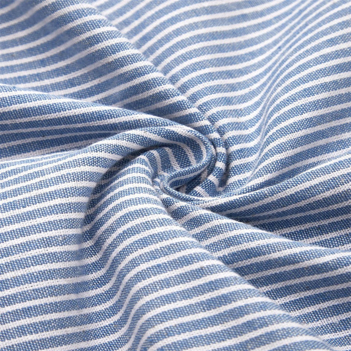 Demi | Stribet Midi Kjole