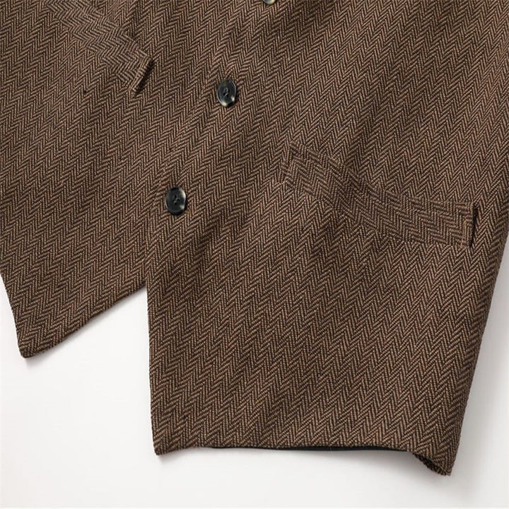 Gerard | Herringbone Skræddersyet Vest