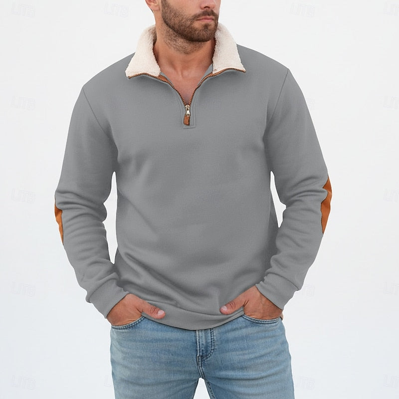 Sawyer | Stående Krave Halv-Zip Pullover