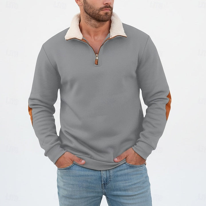 Sawyer | Stående Krave Halv-Zip Pullover