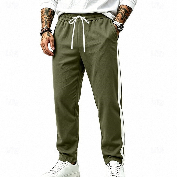 Damian | Afslappede Sweatpants med Side-Stribe