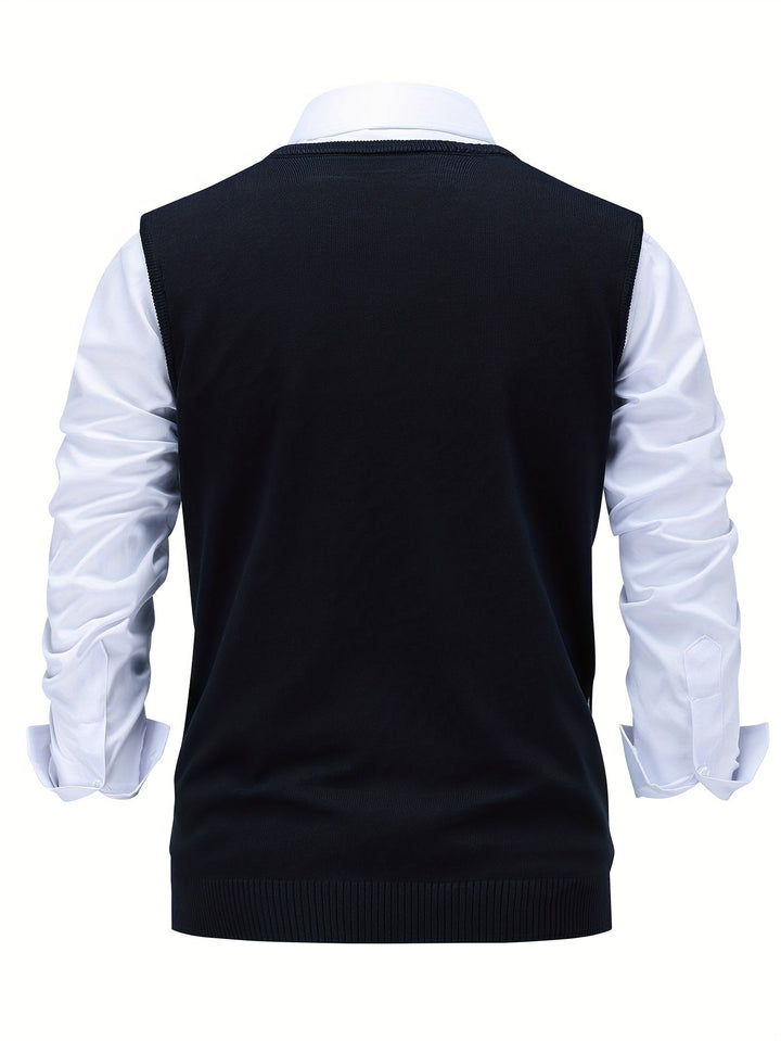 Chandler | Klassisk Argyle Sweater Vest