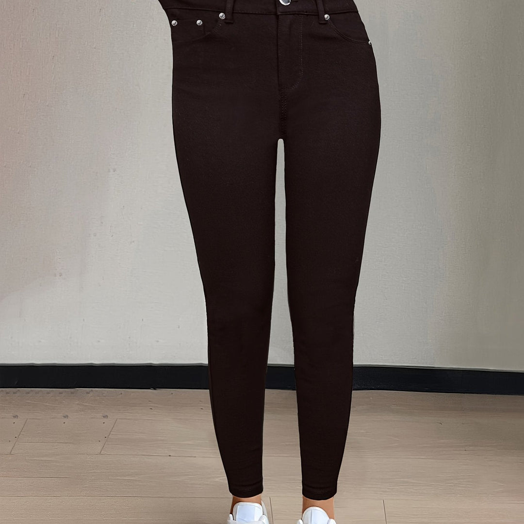 Sylvie | Højtaljede Skinny Jeans