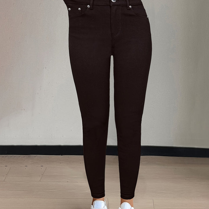 Sylvie | Højtaljede Skinny Jeans