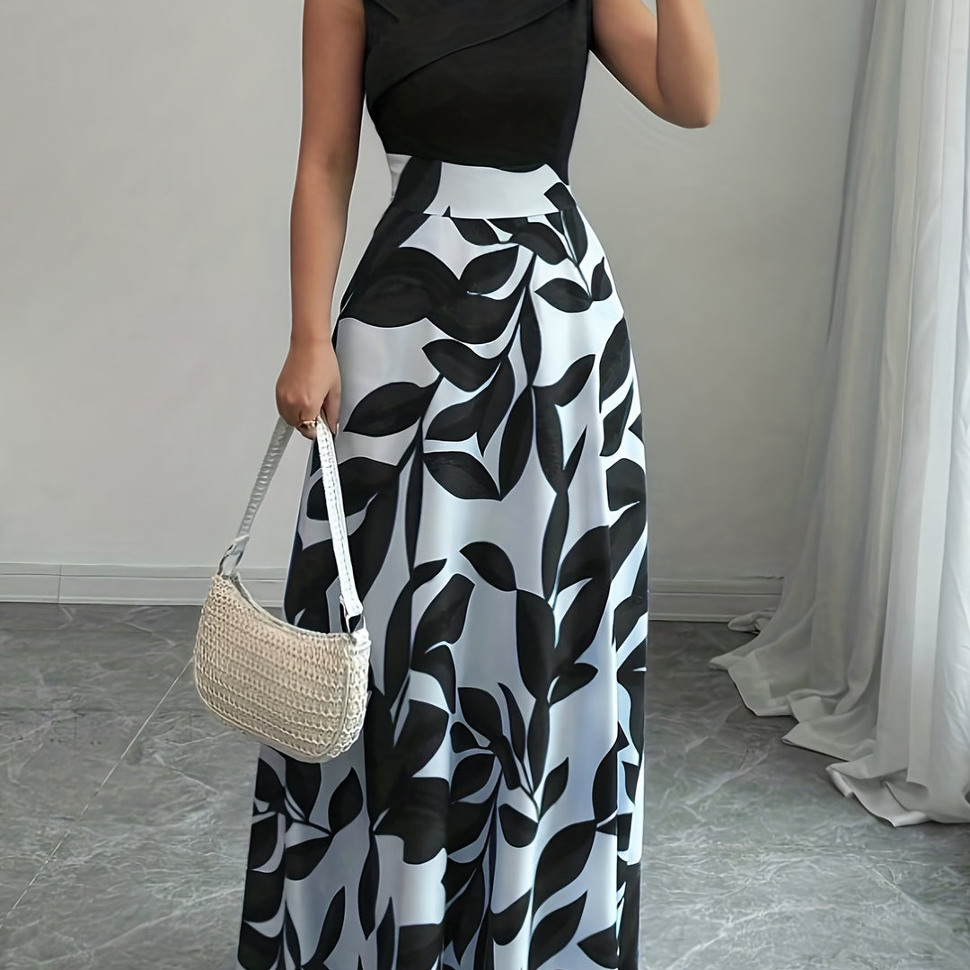 Gabriella | Floral A-Line Maxi Kjole