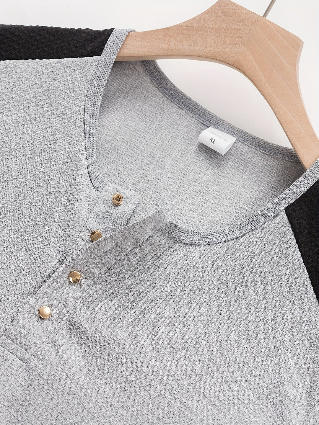 Curtis | Tekstureret Langærmet Henley
