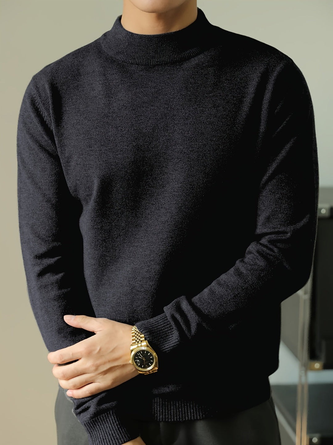Everett | Raffineret Højhalset Sweater
