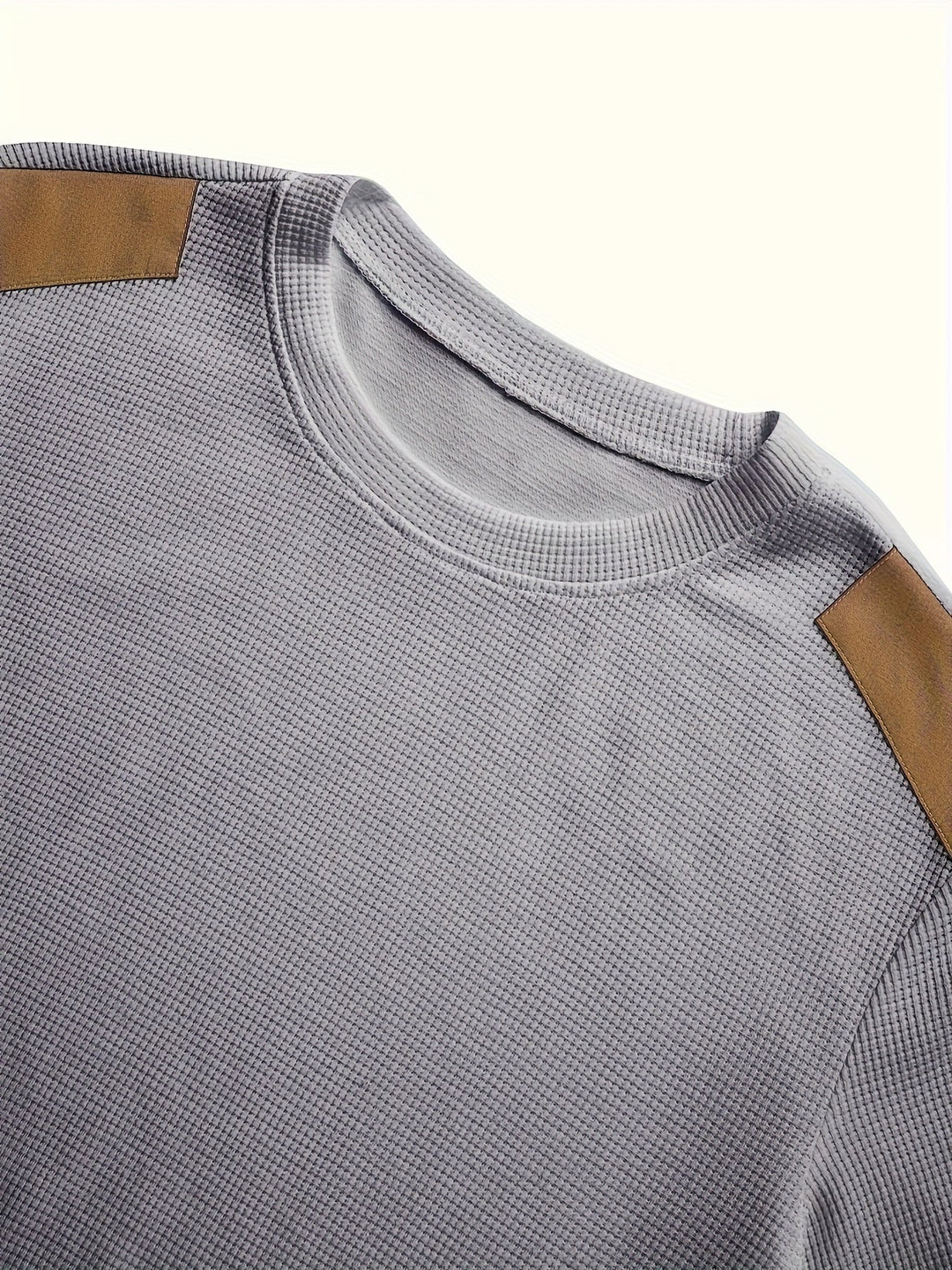 Aaron | Tekstureret Elbow-Patch Pullover