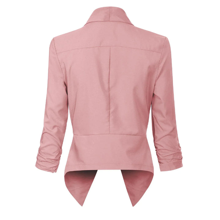 Penelope | Åben-Front Draperet Blazer