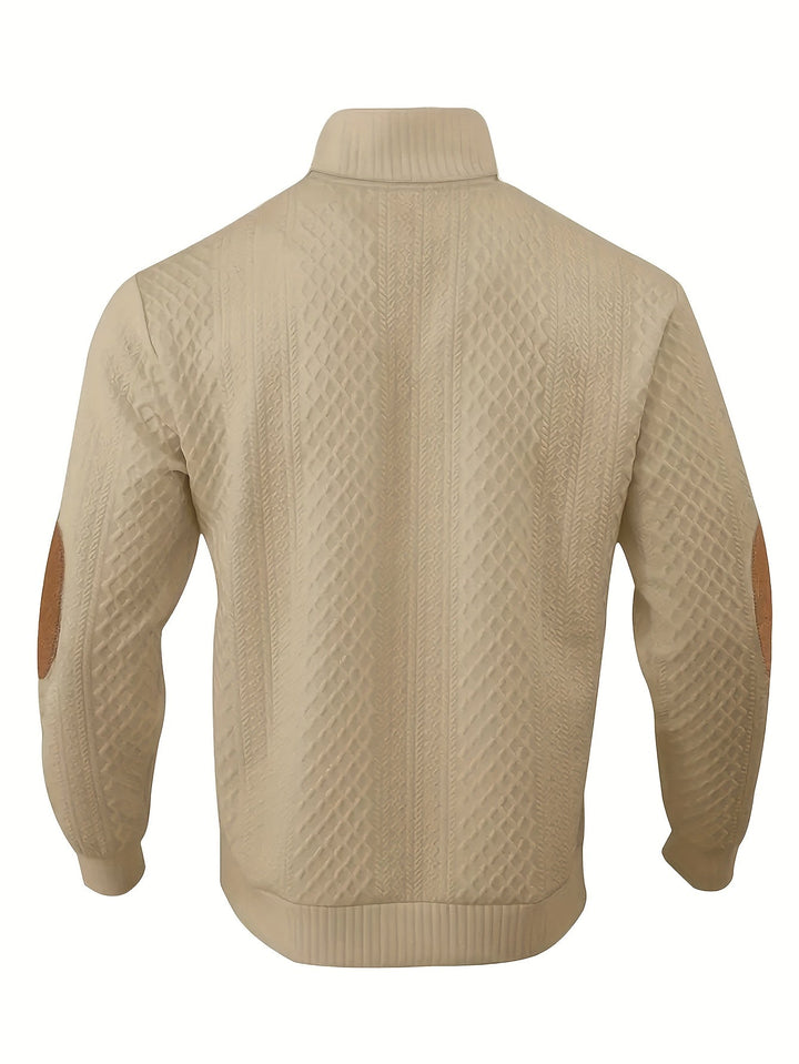Lorenzo | Tekstureret Ståkrave Sweater