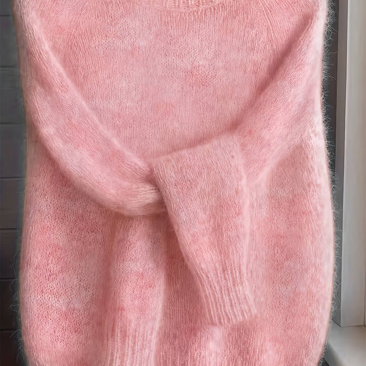 Sabine | Blød Rund-Hals Sweater